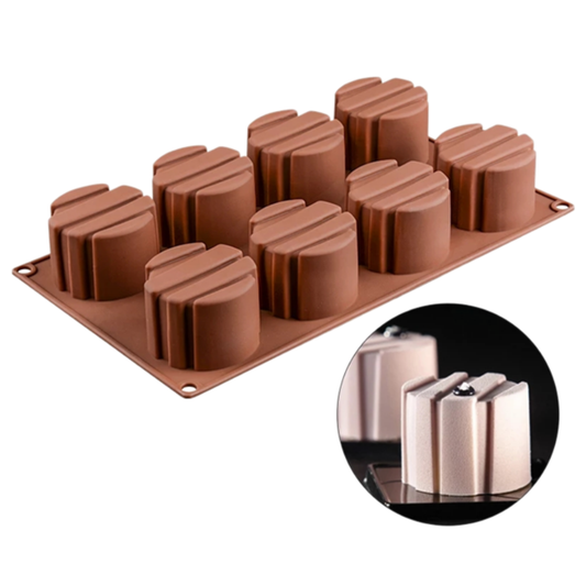 Molde de Silicona Diseño Geométrico Moderno