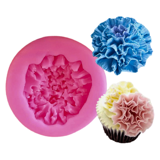 Molde de Silicona Flor Clavel