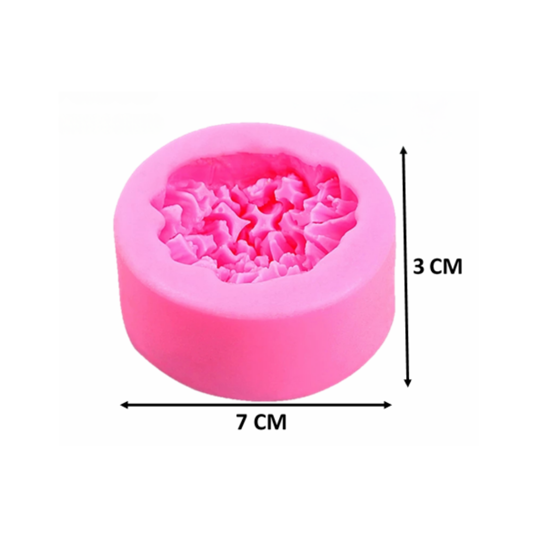Molde de Silicona Flor Clavel