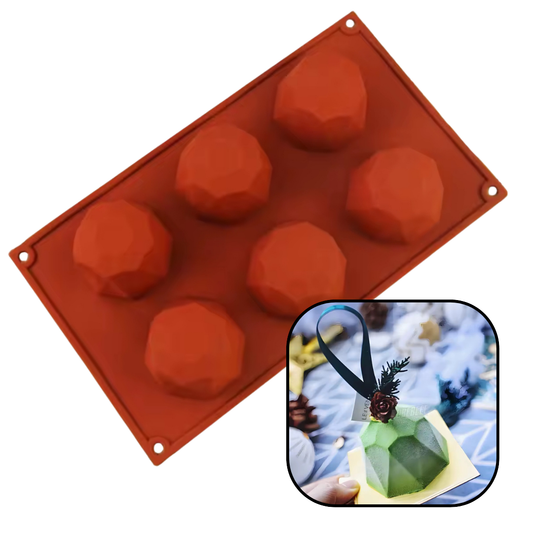 Molde de Silicona Estilo Diamante