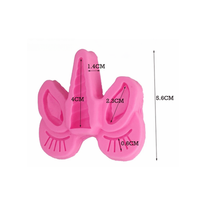 Molde de Silicona para Unicornio