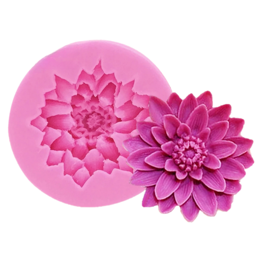 Molde de Silicona Flor de Loto Mediana