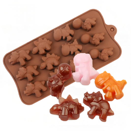 Molde de Silicona Dinosaurios