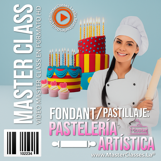 Fondant/Pastillaje: Pastelería Artística
